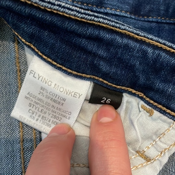 Flying Monkey Skinny Jeans - Picture 4 of 4